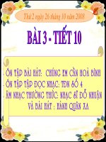 ÂN 7- Tiết 10