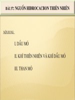 Nguon HDC trong thien nhien