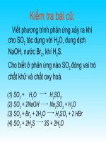 Bài 33: Axit sulfuric