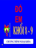 Đố vui để học (Khối 8-9)