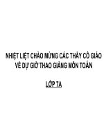 Chương I - Bài 6: Từ vuông góc đến song song