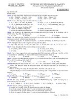 ĐM-đề thi HK1 lớp 11 NC