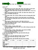 Tiết 05: CÁC HÀM SỐ LƯỢNG GIÁC (tt)