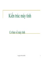 Cơ bản về máy tính - Kiến trúc máy tính