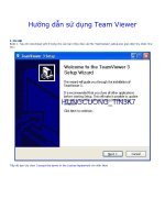 HD sử dụng PM Teamviewer (điều khiển máy tính từ xa)