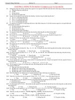 trac nghiem chuong 2 Hoa 10