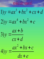 bài 5 : Khảo sát sự biến thiên và vẽ đồ thị của hàm số