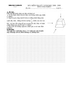 ĐỀ KT HK1 Môn CN 8