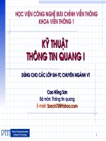 thông tin quang I