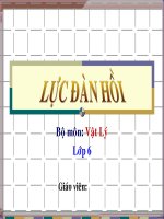 Bài 9: Lực đàn hồi