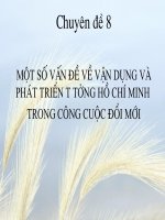 Tài liệu về Tư tưởng HCM