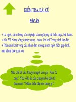 Tiết 70_71: Chuyện chức phán sự đền Tản Viên