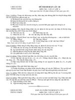 Đề thi định kỳ lần III 07-08