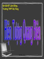 Bài 49: Hiện tượng quang điện