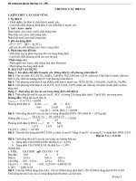 Đề cương ôn tập hóa 11CB HKI