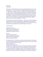 Luyện nói: Giải đi sớm