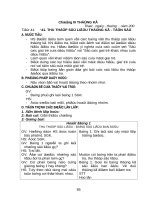 Giáo án Đại số 7 chương III: Thống kê