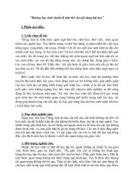 SKKN Tạo tâm thế học tập cho học sinh