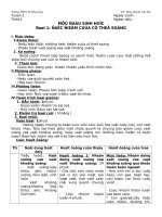 Bài 1:Đặc điểm của cơ thể sông