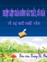 Tiết 98_Các thành phần biệt lập