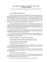 Nhiệm vụ GD TH 2008 -2009
