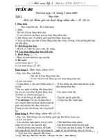 GA 4 các môn Tuần 26-29