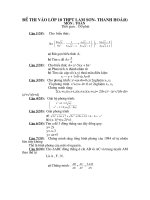 đề thi - d.a chuyên Lam Son - đề 8