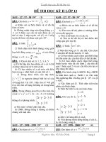 cac de thi hoc ki lop 12 ky 2 - THPT Thai phien - HP