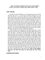 Sáng kiến kinh nghiệm Tiếng việt Tiểu học