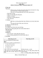 chuyen de tu chon toan 8