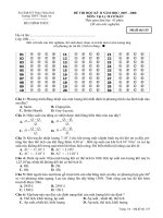 Đề thi HKII Lớp 10B