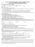 Lời giải chi tiết đề TSĐH Lý-2008