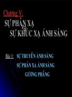 Phản Xạ Ánh Sáng- Gương Phẳng
