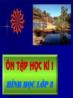 Ôn tập các dạng tứ giác