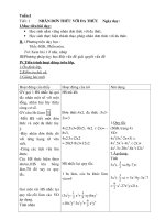 GIAO AN DS 8 HKI  HOAN CHINH