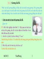 Tiết 7. Gương cầu lồi ( Trường PTCS Minh Tiến - HH)