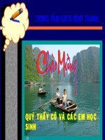 Địa lý ngành trồng trọt