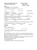 Một số đề ôn tập kiểm tra Toán 8 học kỳ II