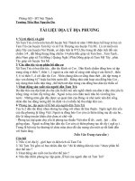 ĐL5 tuần 32 (địa phương)