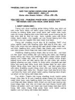 Kỹ năng vẽ biểu đồ cho học sinh