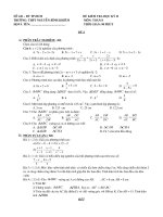 Kiểm tra Toán 8 học kì II