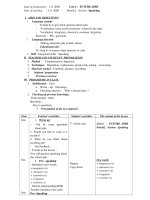Lesson plan 12-Unit 6-Speaking