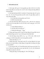 Đề nâng cao Hình 8 Chương I, II