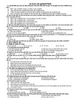 đề thi thử TN theo cấu trúc của bộ (KPB)07