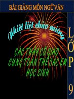 Ngữ văn 9: Ánh Trăng