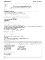 GIAO AN hoa hoc 12 NANG CAO  tiet 45-49