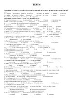 Đề thi ĐH CĐ Phần 1