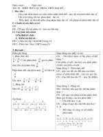 Phép trừ phân thức