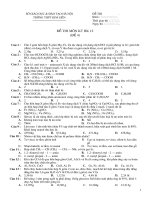 de thi HK Lop 12 co dap an