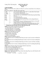 DE KIEM TRA HOC KI 1